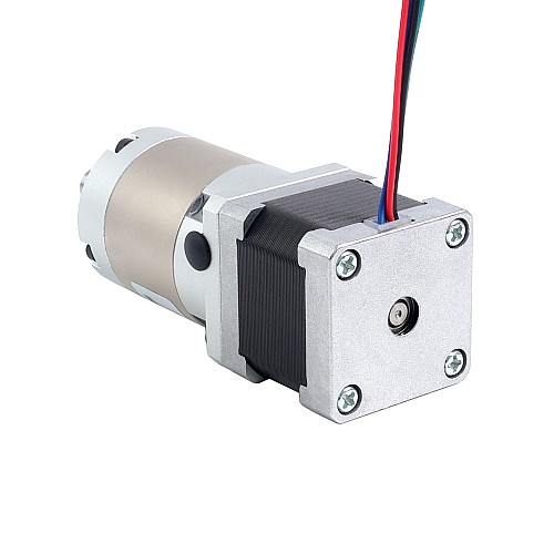 Nema 14 Stepper Motor Bipolar L=34mm w/ Gear Ratio 15:1 EG Series Planetary Gearbox - 14HS13-1004S-EGS15 | StepperOnline CA Nema 14 Stepper Motor Bipolar L=34mm w/ Gear Ratio 15:1 EG Series Planetary Gearbox - 14HS13-1004S-EGS15 | StepperOnline CA