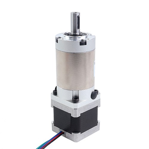 Nema 14 Stepper Motor Bipolar L=34mm w/ Gear Ratio 45:1 EG Series Planetary Gearbox - 14HS13-1004S-EGS45 | StepperOnline CA