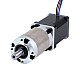 Nema 14 Stepper Motor Bipolar L=52mm w/ Gear Ratio 100:1 EG Series Planetary Gearbox - 14HS20-1504S-EGS100 | StepperOnline CA