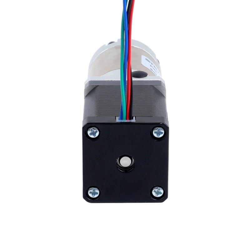 Nema 14 Stepper Motor Bipolar L=52mm w/ Gear Ratio 100:1 EG Series Planetary Gearbox - 14HS20-1504S-EGS100 | StepperOnline CA