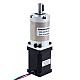 Nema 14 Stepper Motor Bipolar L=52mm w/ Gear Ratio 100:1 EG Series Planetary Gearbox - 14HS20-1504S-EGS100 | StepperOnline CA