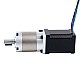 Nema 14 Stepper Motor Bipolar L=52mm w/ Gear Ratio 20:1 EG Series Planetary Gearbox - 14HS20-1504S-EGS20 | StepperOnline CA