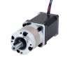 Nema 14 Stepper Motor Bipolar L=52mm w/ Gear Ratio 5:1 EG Series Planetary Gearbox - 14HS20-1504S-EGS5 | StepperOnline CA