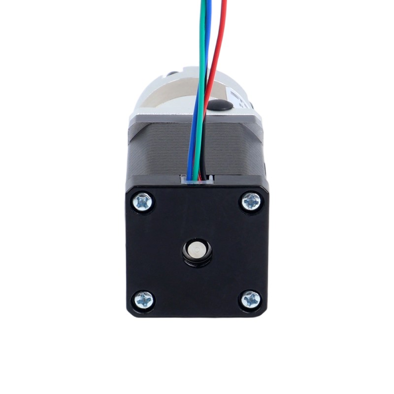 Nema 14 Stepper Motor Bipolar L=52mm w/ Gear Ratio 5:1 EG Series Planetary Gearbox - 14HS20-1504S-EGS5 | StepperOnline CA
