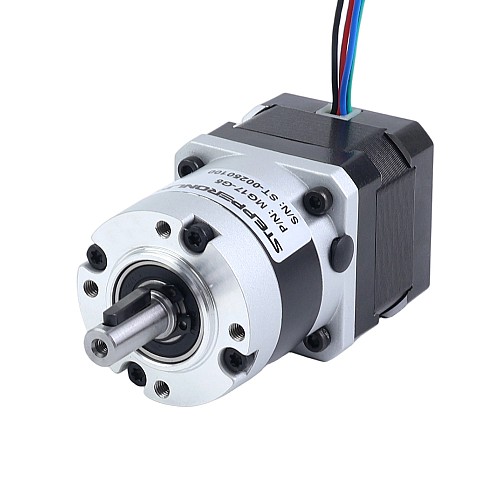 Nema 17 Stepper Motor Bipolar L=34mm w/ Gear Ratio 10:1 MG Series Planetary Gearbox - 17HS13-0404S-MG10 | StepperOnline CA Nema 17 Stepper Motor Bipolar L=34mm w/ Gear Ratio 10:1 MG Series Planetary Gearbox - 17HS13-0404S-MG10 | StepperOnline CA