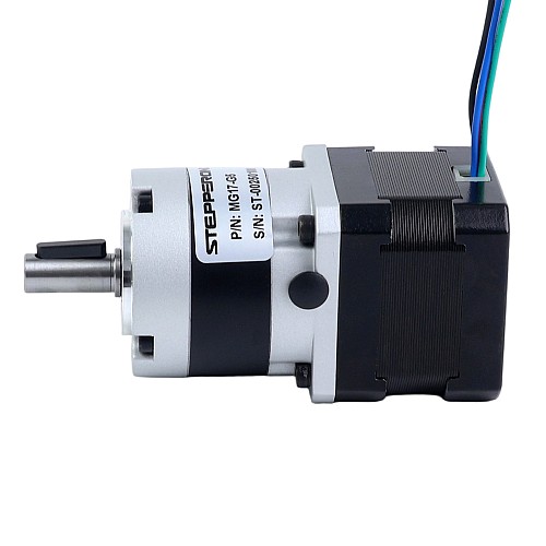 Nema 17 Stepper Motor Bipolar L=34mm w/ Gear Ratio 10:1 MG Series Planetary Gearbox - 17HS13-0404S-MG10 | StepperOnline CA Nema 17 Stepper Motor Bipolar L=34mm w/ Gear Ratio 10:1 MG Series Planetary Gearbox - 17HS13-0404S-MG10 | StepperOnline CA