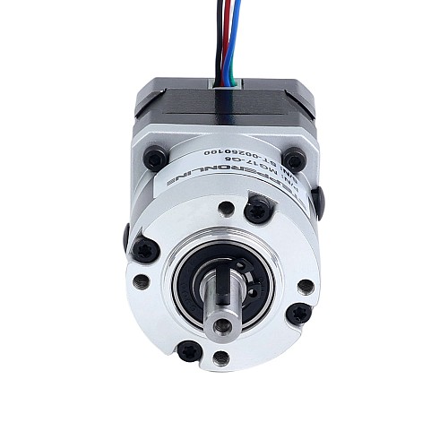 Nema 17 Stepper Motor Bipolar L=34mm w/ Gear Ratio 10:1 MG Series Planetary Gearbox - 17HS13-0404S-MG10 | StepperOnline CA Nema 17 Stepper Motor Bipolar L=34mm w/ Gear Ratio 10:1 MG Series Planetary Gearbox - 17HS13-0404S-MG10 | StepperOnline CA