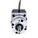 Nema 17 Stepper Motor Bipolar L=34mm w/ Gear Ratio 20:1 MG Series Planetary Gearbox - 17HS13-0404S-MG20 | StepperOnline CA