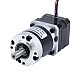 Nema 17 Stepper Motor Bipolar L=34mm w/ Gear Ratio 50:1 MG Series Planetary Gearbox - 17HS13-0404S-MG50 | StepperOnline CA