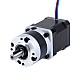 Nema 17 Stepper Motor Bipolar L=48mm w/ Gear Ratio 10:1 MG Series Planetary Gearbox - 17HS19-1684S-MG10 | StepperOnline CA