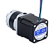 Nema 17 Stepper Motor Bipolar L=48mm w/ Gear Ratio 10:1 MG Series Planetary Gearbox - 17HS19-1684S-MG10 | StepperOnline CA