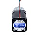 Nema 17 Stepper Motor Bipolar L=60mm w/ Gear Ratio 10:1 MG Series Planetary Gearbox - 17HS24-2104S-MG10 | StepperOnline CA