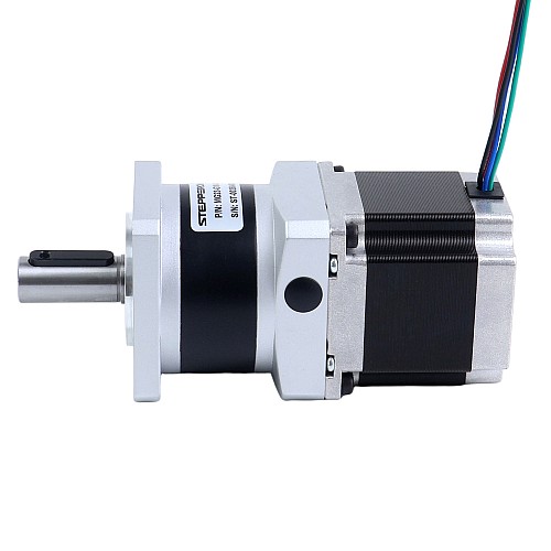 Nema 23 Stepper Motor Bipolar L=54.5mm w/ Gear Ratio 10:1 MG Series Planetary Gearbox - 23HS22-2904S-MG10 | StepperOnline CA