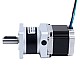 Nema 23 Stepper Motor Bipolar L=54.5mm w/ Gear Ratio 10:1 MG Series Planetary Gearbox - 23HS22-2904S-MG10 | StepperOnline CA