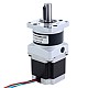 Nema 23 Stepper Motor Bipolar L=54.5mm w/ Gear Ratio 10:1 MG Series Planetary Gearbox - 23HS22-2904S-MG10 | StepperOnline CA