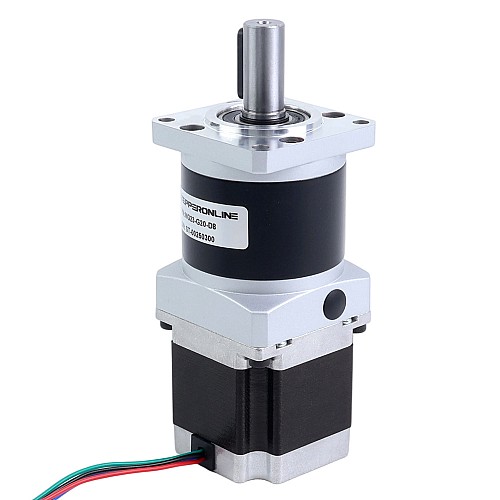 Nema 23 Stepper Motor Bipolar L=54.5mm w/ Gear Ratio 20:1 MG Series Planetary Gearbox - 23HS22-2904S-MG20 | StepperOnline CA
