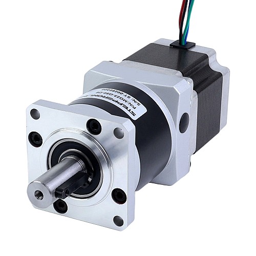 Nema 23 Stepper Motor Bipolar L=54.5mm w/ Gear Ratio 50:1 MG Series Planetary Gearbox - 23HS22-2904S-MG50 | StepperOnline CA
