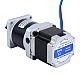 Nema 23 Stepper Motor Bipolar L=54.5mm w/ Gear Ratio 50:1 MG Series Planetary Gearbox - 23HS22-2904S-MG50 | StepperOnline CA