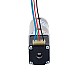 Nema 8 Stepper Motor Bipolar L=28mm w/ Gear Ratio 100:1 EG Series Planetary Gearbox - 8HS11-0204S-EGS100 | StepperOnline CA