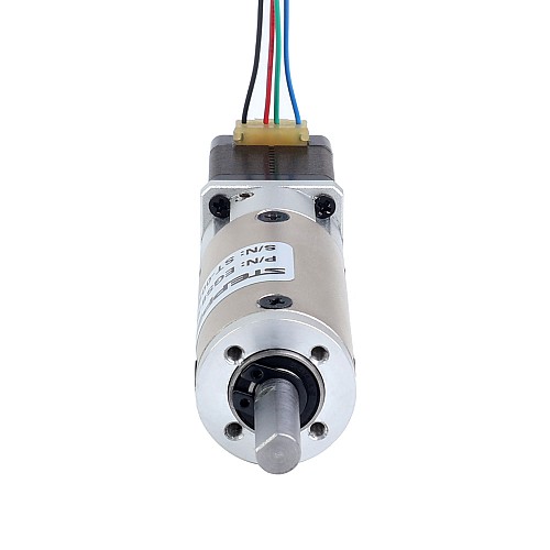 Nema 8 Stepper Motor Bipolar L=28mm w/ Gear Ratio 100:1 EG Series Planetary Gearbox - 8HS11-0204S-EGS100 | StepperOnline CA