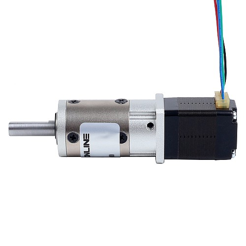 Nema 8 Stepper Motor Bipolar L=28mm w/ Gear Ratio 5:1 EG Series Planetary Gearbox - 8HS11-0204S-EGS5 | StepperOnline CA