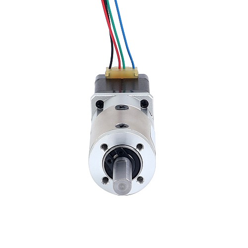 Nema 8 Stepper Motor Bipolar L=28mm w/ Gear Ratio 5:1 EG Series Planetary Gearbox - 8HS11-0204S-EGS5 | StepperOnline CA