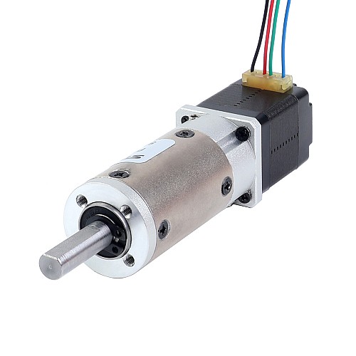 Nema 8 Stepper Motor Bipolar L=28mm w/ Gear Ratio 50:1 EG Series Planetary Gearbox - 8HS11-0204S-EGS50 | StepperOnline CA Nema 8 Stepper Motor Bipolar L=28mm w/ Gear Ratio 50:1 EG Series Planetary Gearbox - 8HS11-0204S-EGS50 | StepperOnline CA