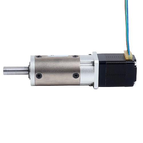 Nema 8 Stepper Motor Bipolar L=28mm w/ Gear Ratio 50:1 EG Series Planetary Gearbox - 8HS11-0204S-EGS50 | StepperOnline CA Nema 8 Stepper Motor Bipolar L=28mm w/ Gear Ratio 50:1 EG Series Planetary Gearbox - 8HS11-0204S-EGS50 | StepperOnline CA