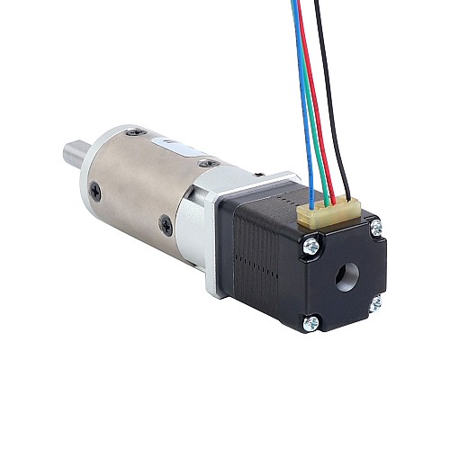 Nema 8 Stepper Motor Bipolar L=28mm w/ Gear Ratio 50:1 EG Series Planetary Gearbox - 8HS11-0204S-EGS50 | StepperOnline CA Nema 8 Stepper Motor Bipolar L=28mm w/ Gear Ratio 50:1 EG Series Planetary Gearbox - 8HS11-0204S-EGS50 | StepperOnline CA