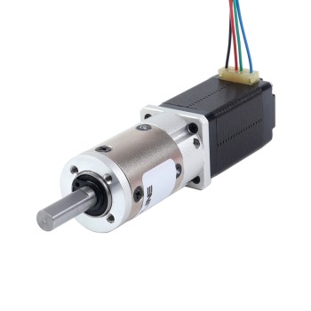 Nema 8 Stepper Motor Bipolar L=39.3mm w/ Gear Ratio 10:1 EG Series Planetary Gearbox Nema 8 Stepper Motor Bipolar L=39.3mm w/ Gear Ratio 10:1 EG Series Planetary Gearbox