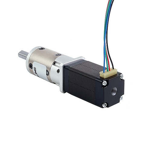Nema 8 Stepper Motor Bipolar L=39.3mm w/ Gear Ratio 10:1 EG Series Planetary Gearbox - 8HS15-0604S-EGS10 | StepperOnline CA