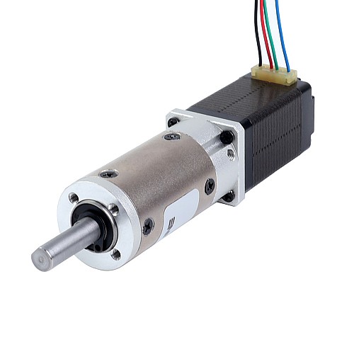 Nema 8 Stepper Motor Bipolar L=39.3mm w/ Gear Ratio 20:1 EG Series Planetary Gearbox - 8HS15-0604S-EGS20 | StepperOnline CA