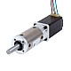 Nema 8 Stepper Motor Bipolar L=39.3mm w/ Gear Ratio 50:1 EG Series Planetary Gearbox - 8HS15-0604S-EGS50 | StepperOnline CA