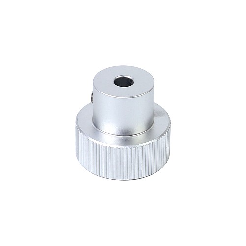 Aluminium Alloy Motor Handwheel 25mm OD 5mm Bore Diameter - HWA25-D5 | StepperOnline CA
