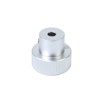 Aluminium Alloy Motor Handwheel 25mm OD 5mm Bore Diameter