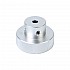 Aluminium Alloy Motor Handwheel 35mm OD 5mm Bore Diameter
