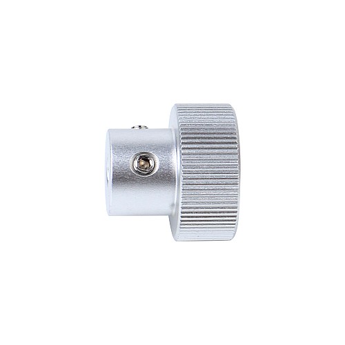 Aluminium Alloy Motor Handwheel 25mm OD 5mm Bore Diameter - HWA25-D5 | StepperOnline CA