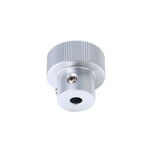 Aluminium Alloy Motor Handwheel 25mm OD 5mm Bore Diameter - HWA25-D5 | StepperOnline CA