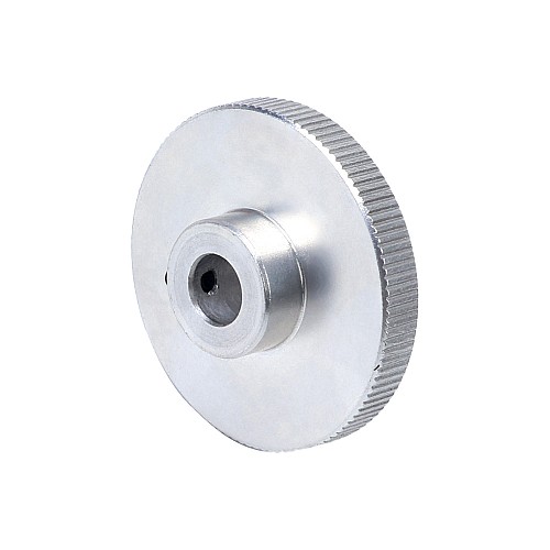 Aluminium Alloy Motor Handwheel 40mm OD 8mm Bore Diameter - HWA40-D8 | StepperOnline CA