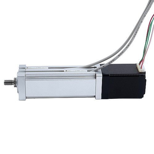 Nema 11 Ball Screw Electric Cylinder 1.0A Stroke 80mm 0.05Nm(7.08oz.in) Lead 2mm(0.07874) with Limit Switch - LCB11S13BAM10-80D | StepperOnline CA