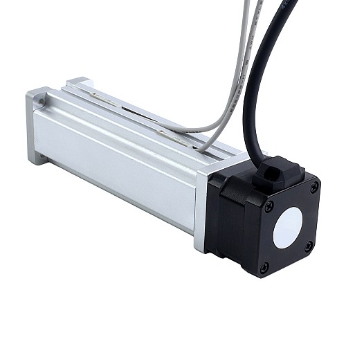 Nema 17 Ball Screw Electric Cylinder 2.5A Stroke 75mm 0.5Nm(70.81oz.in) Lead 1mm(0.03937) with Limit Switch - LCB17S19BSB25-75D | StepperOnline CA