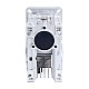 7.5:1 Worm Gearbox NMRV40 Worm Gear Speed Reducer 14mm Input Shaft Diameter - NMRV40-G7.5-D14 | StepperOnline CA
