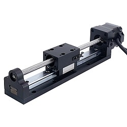 Nema 17 Stepper Ball Screw Linear Actuator 2.5A Stroke 120mm 0.70Nm(99.13oz.in) Lead 12mm(0.47244") with Sensor