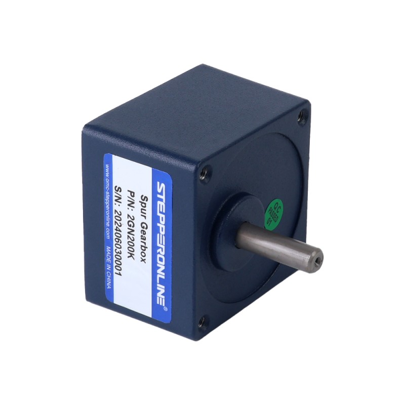 Brushed 24V 10W 2.50Nm(354.03oz.in) 9RPM w/ 200:1 Spur Gearbox DC Gear Motor - F2D10-24GN-18S/2GN200K | StepperOnline CA