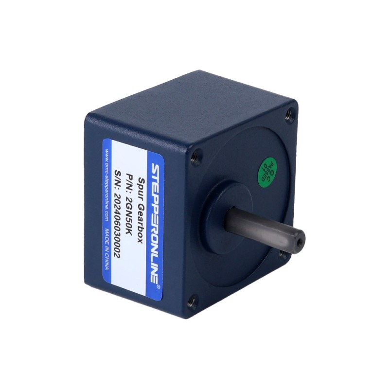 6W 220VAC 50Hz 27RPM 1.61Nm(227.99oz.in) Flange 60mm Spur Gearbox Single-phase AC Induction Motor - 2IK6GN-C/2GN50K | StepperOnline CA 6W 220VAC 50Hz 27RPM 1.61Nm(227.99oz.in) Flange 60mm Spur Gearbox Single-phase AC Induction Motor - 2IK6GN-C/2GN50K | StepperOnline CA