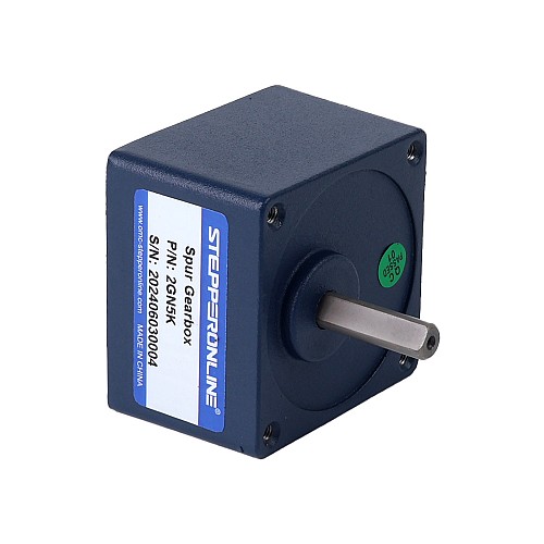 6W 110VAC 60Hz 18-310RPM 0.15Nm(21.24oz.in) Flange 60mm Spur Gearbox Single-phase AC Variable Speed Motor - 2IK6RGN-A/2GN5K | StepperOnline CA 6W 110VAC 60Hz 18-310RPM 0.15Nm(21.24oz.in) Flange 60mm Spur Gearbox Single-phase AC Variable Speed Motor - 2IK6RGN-A/2GN5K | StepperOnline CA