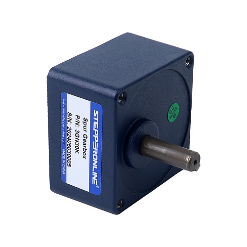 15W 110VAC 60Hz 51.6RPM 2.01Nm(284.64oz.in) Flange 70mm Spur Gearbox Single-phase AC Induction Motor - 3IK15GN-A/3GN30K | StepperOnline CA 15W 110VAC 60Hz 51.6RPM 2.01Nm(284.64oz.in) Flange 70mm Spur Gearbox Single-phase AC Induction Motor - 3IK15GN-A/3GN30K | StepperOnline CA