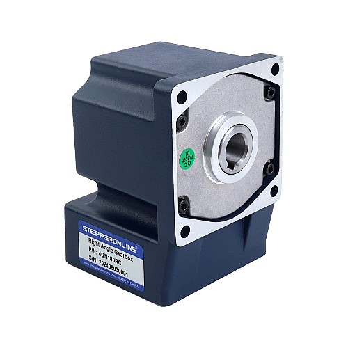 25W 110VAC 60Hz 0.5-8.61RPM 16.00Nm(2265.76oz.in) Flange 80mm Right Angle Gearbox Single-phase AC Variable Speed Motor - 4IK25RGN-A/4GN180RC | StepperOnline CA
