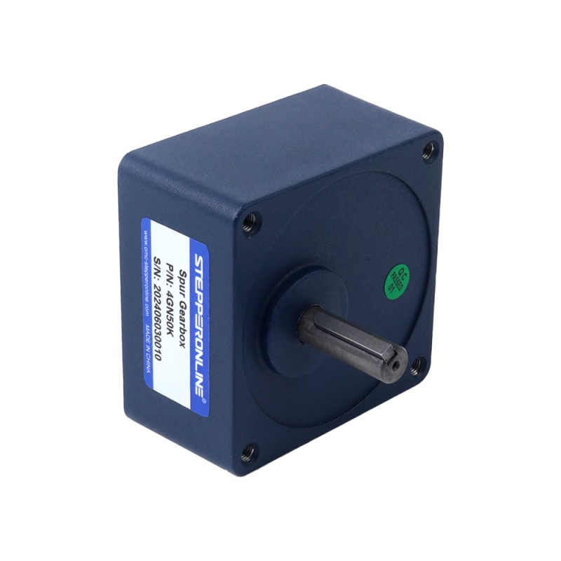 Brushed 12V 60W 8.00Nm(1132.89oz.in) 36RPM w/ 50:1 Spur Gearbox DC Gear Motor - F4D60-12GN-18S/4GN50K | StepperOnline CA