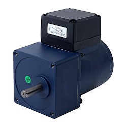 25W 110VAC 60Hz 31RPM 5.46Nm(773.20oz.in) Flange 80mm Spur Gearbox Single-phase AC Induction Motor